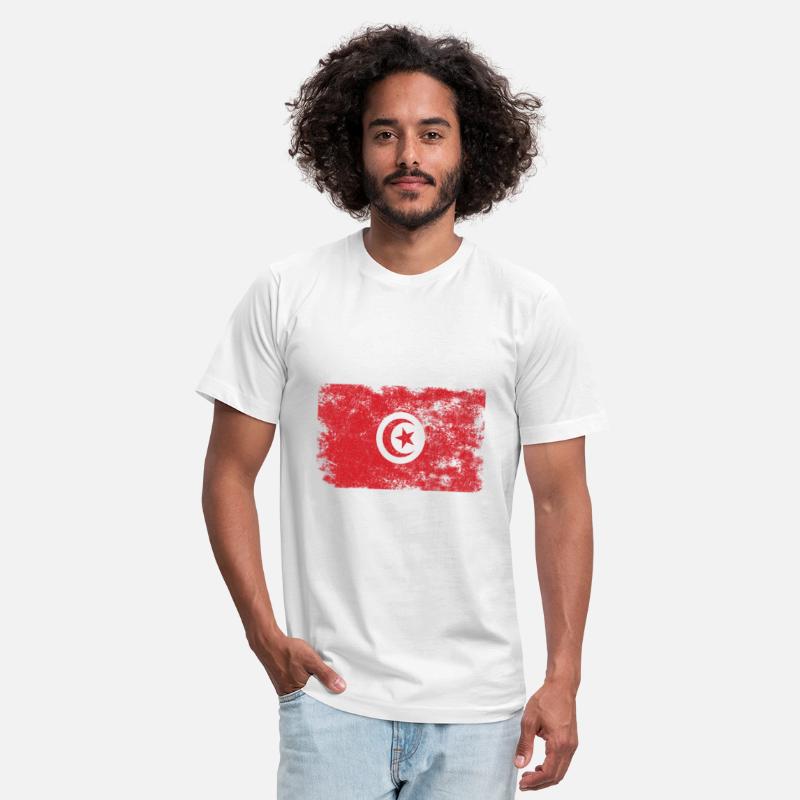Tunisia Flag Distressed - Tunisian Flag