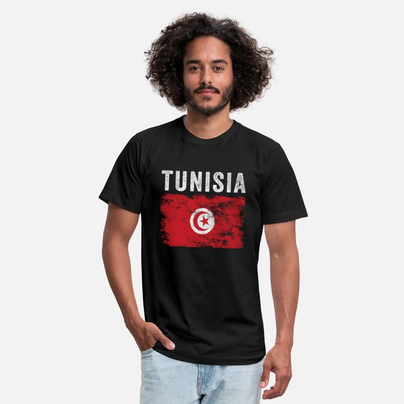 Tunisia Flag Distressed - Tunisian Flag