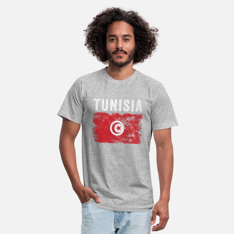 Tunisia Flag Distressed - Tunisian Flag