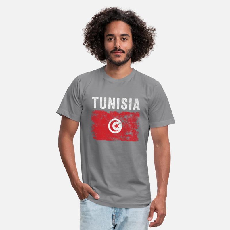 Tunisia Flag Distressed - Tunisian Flag