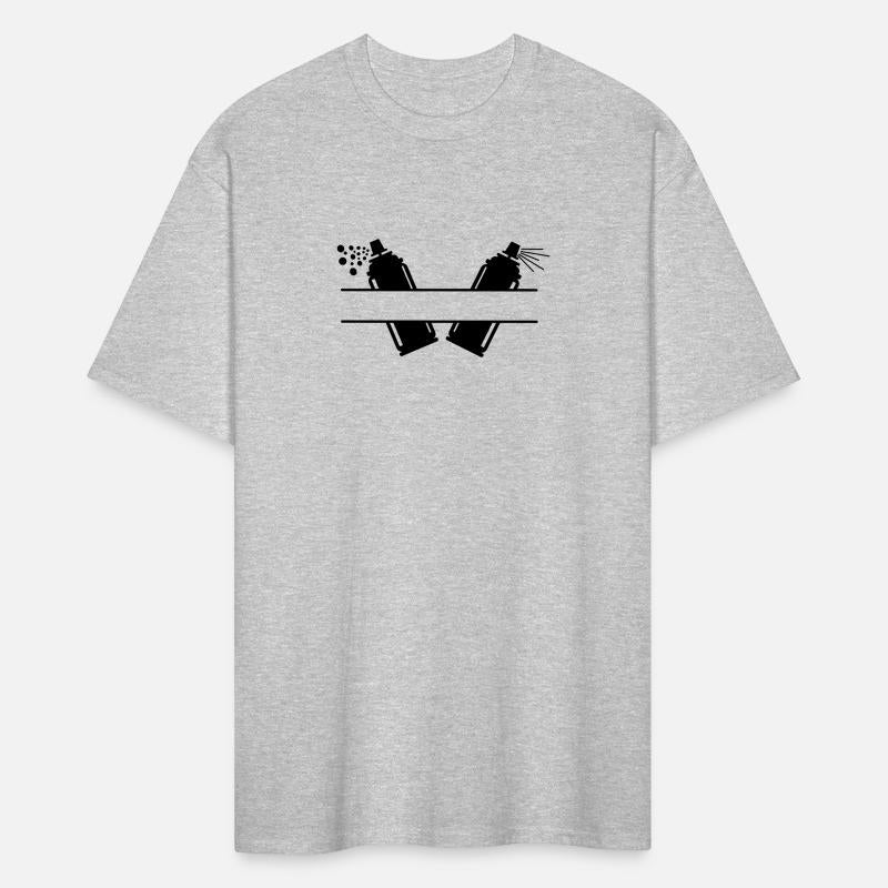 Two spray paint cans with