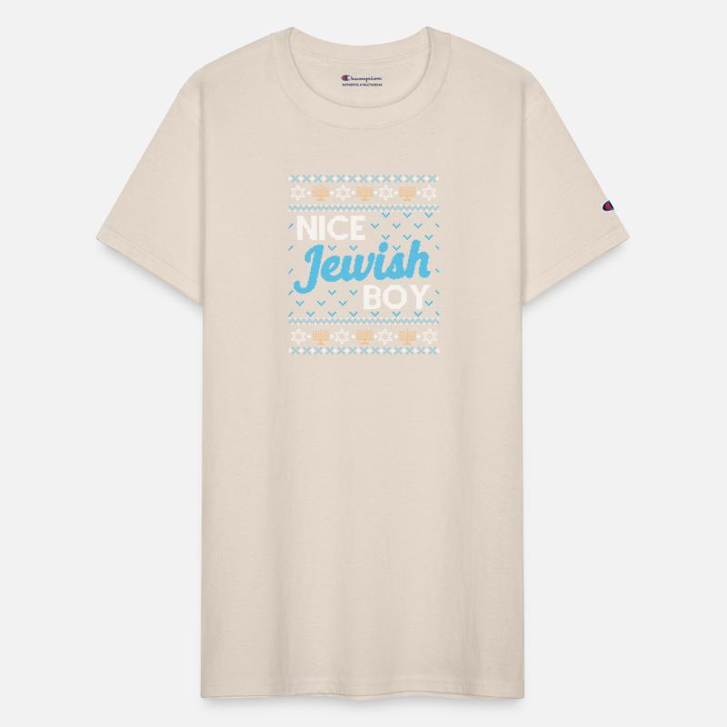 Ugly Hanukkah Nice Jewish Boy Matching