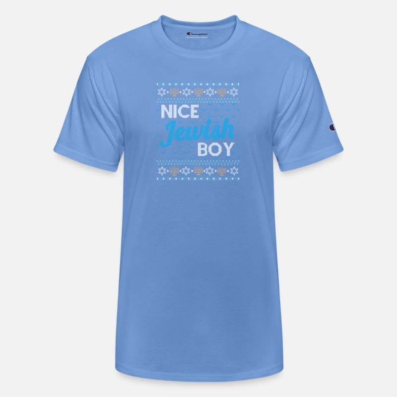 Ugly Hanukkah Nice Jewish Boy Matching