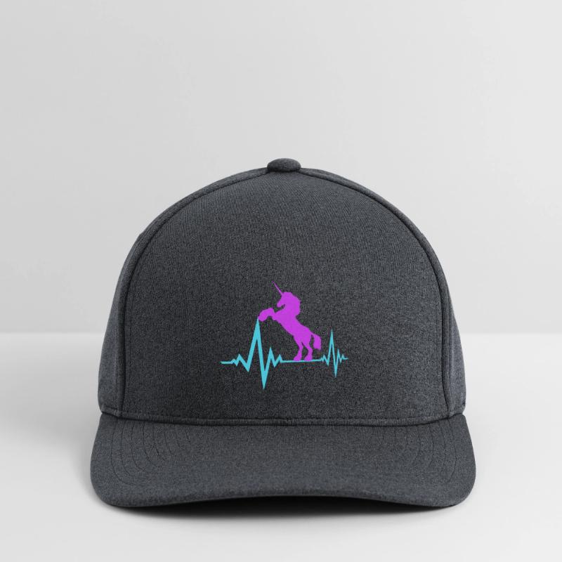 Unicorn Pulse Heartbeat Frequency ECG Line Cool