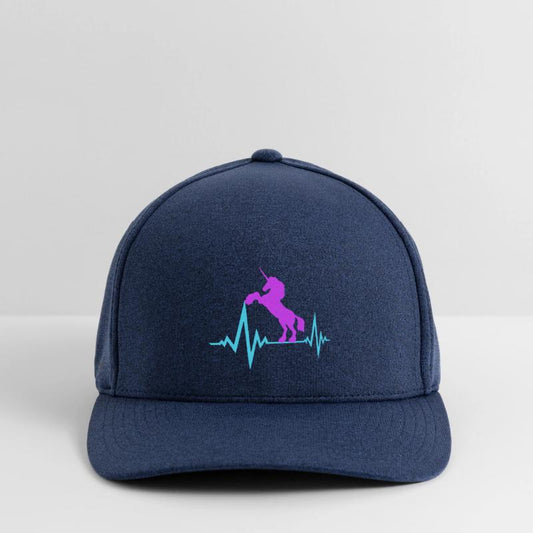 Unicorn Pulse Heartbeat Frequency ECG Line Cool