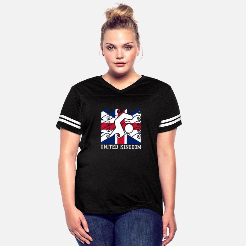 United Kingdom Flag Swimming Team Swim Swimmer Gre