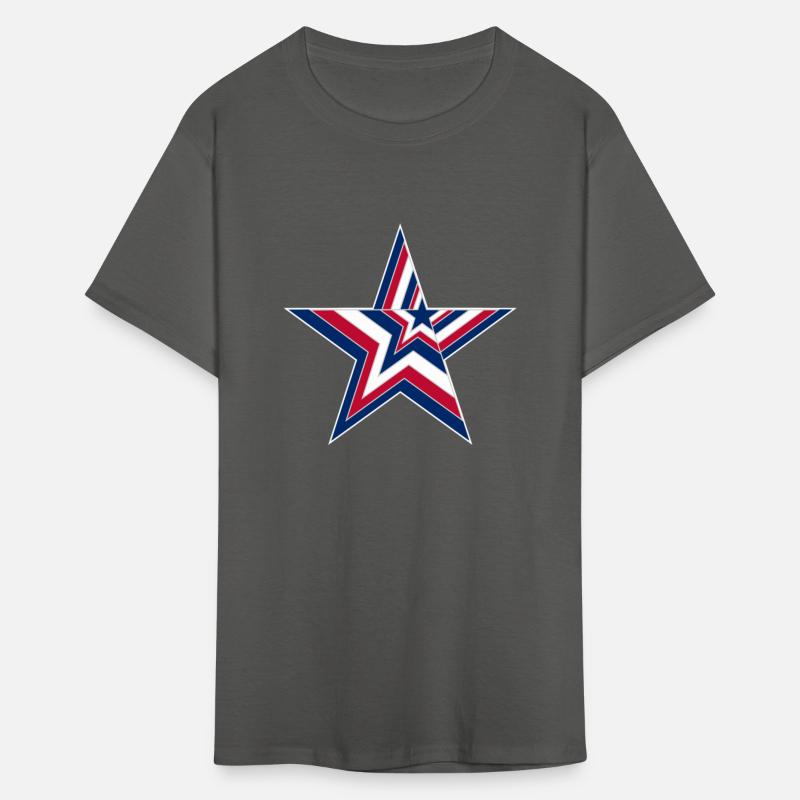 USA Stars and Stripes Design - Big Star