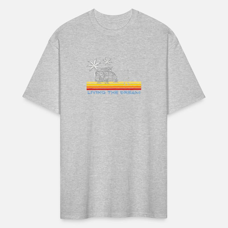 Van Life Surfing Guy Living The Dream