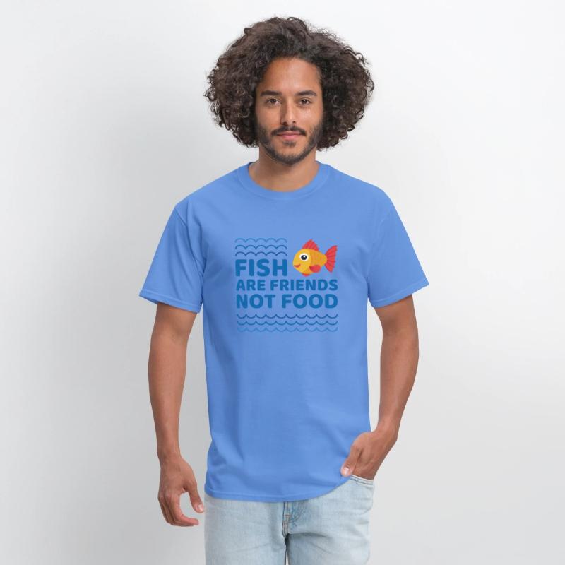 Vegan fish animal rights present