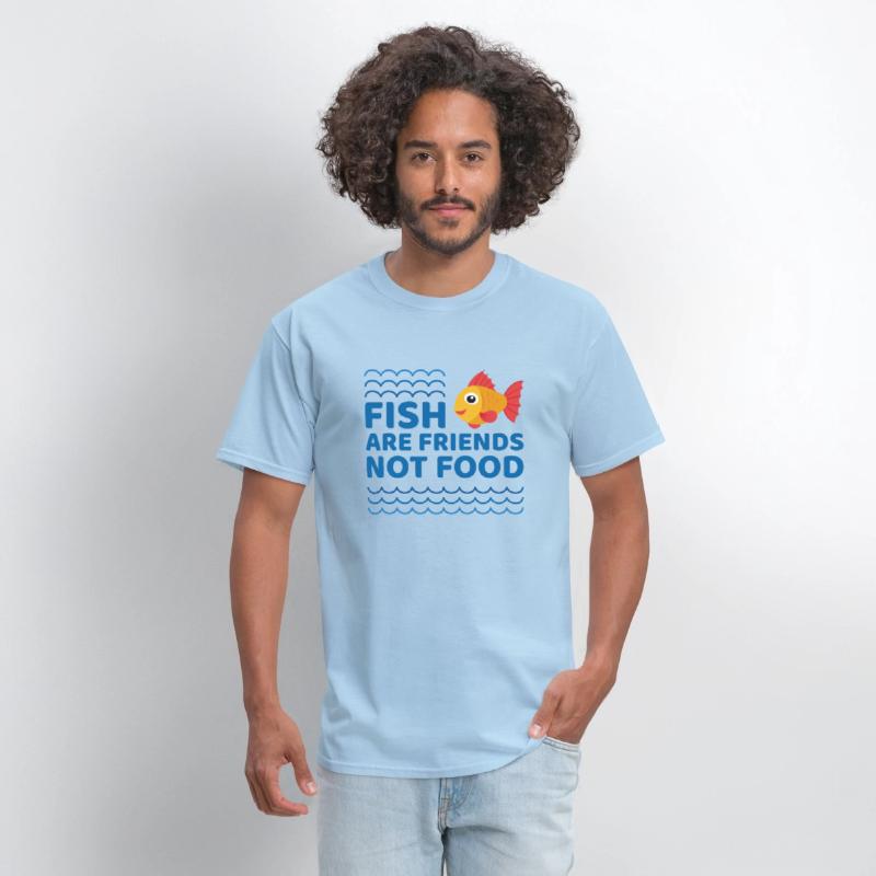 Vegan fish animal rights present
