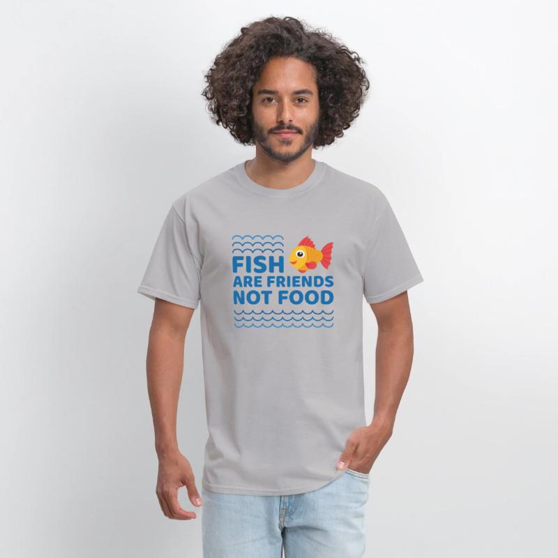 Vegan fish animal rights present