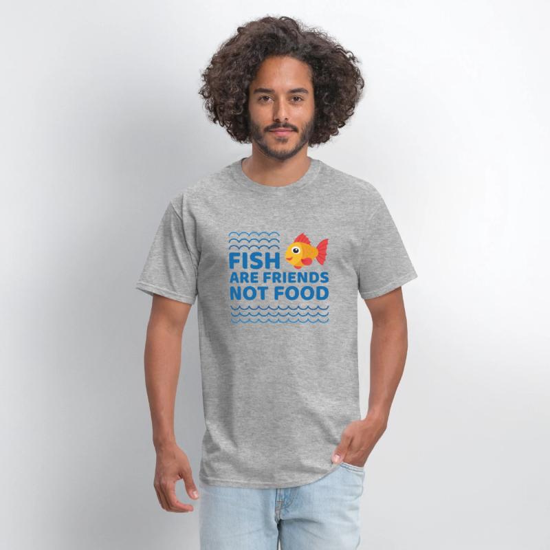 Vegan fish animal rights present