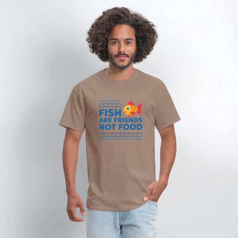 Vegan fish animal rights present