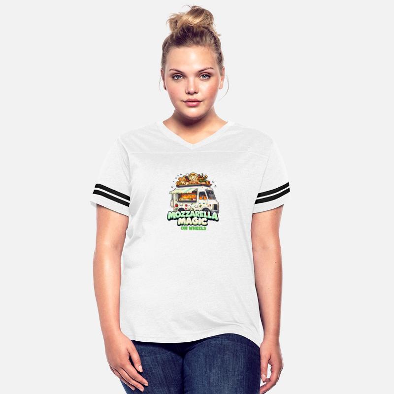 Vibrant Cartoon Food Truck