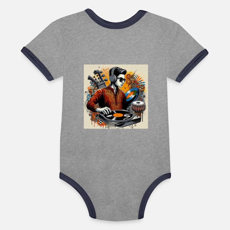 Vibrant DJ Urban Music Mixer Design