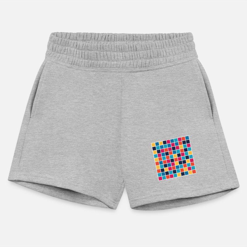 Vibrant Retro Square Pattern