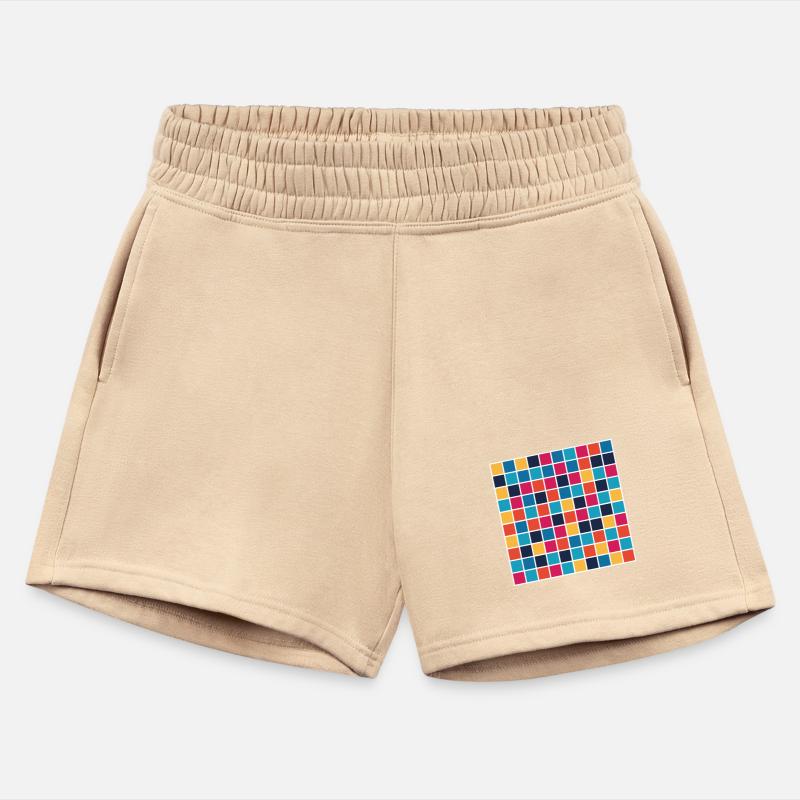 Vibrant Retro Square Pattern