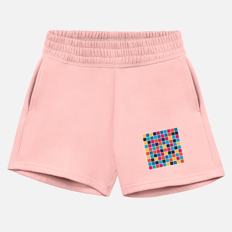 Vibrant Retro Square Pattern