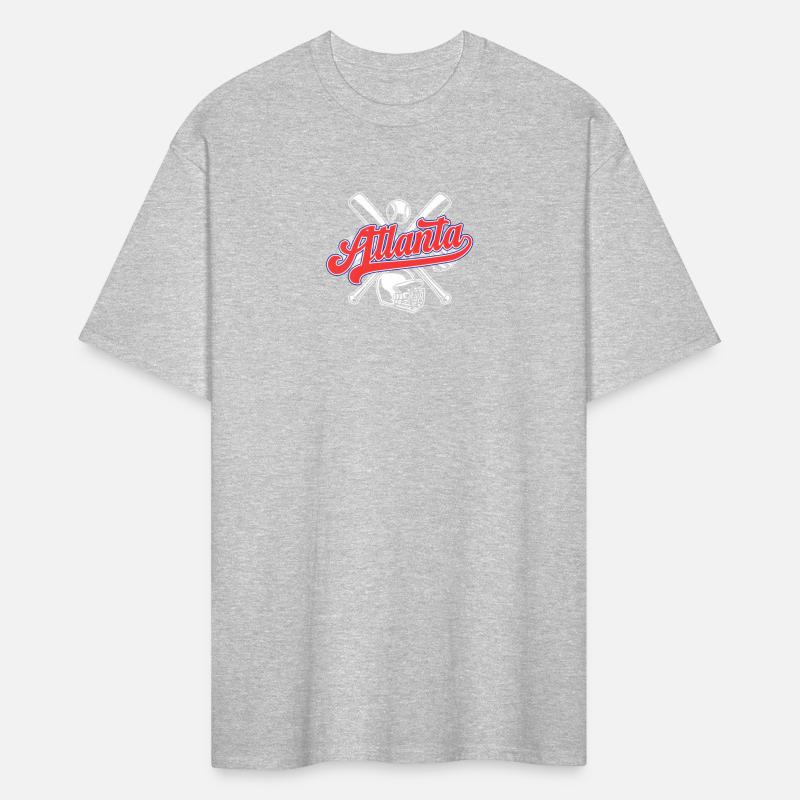 Vintage Atlanta City Baseball Distressed Baseball