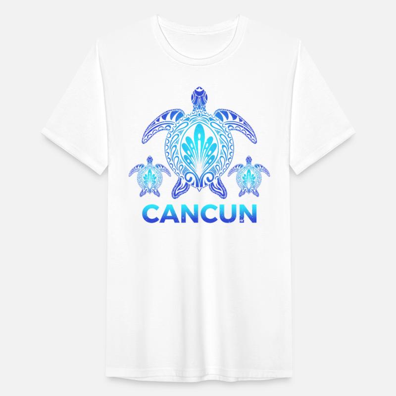 Vintage Cancun Mexico Ocean Blue Turtle Souvenirs