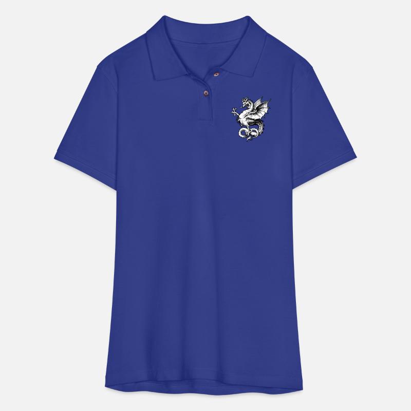 Vintage Heraldic Dragon – Gothic Medieval Monster