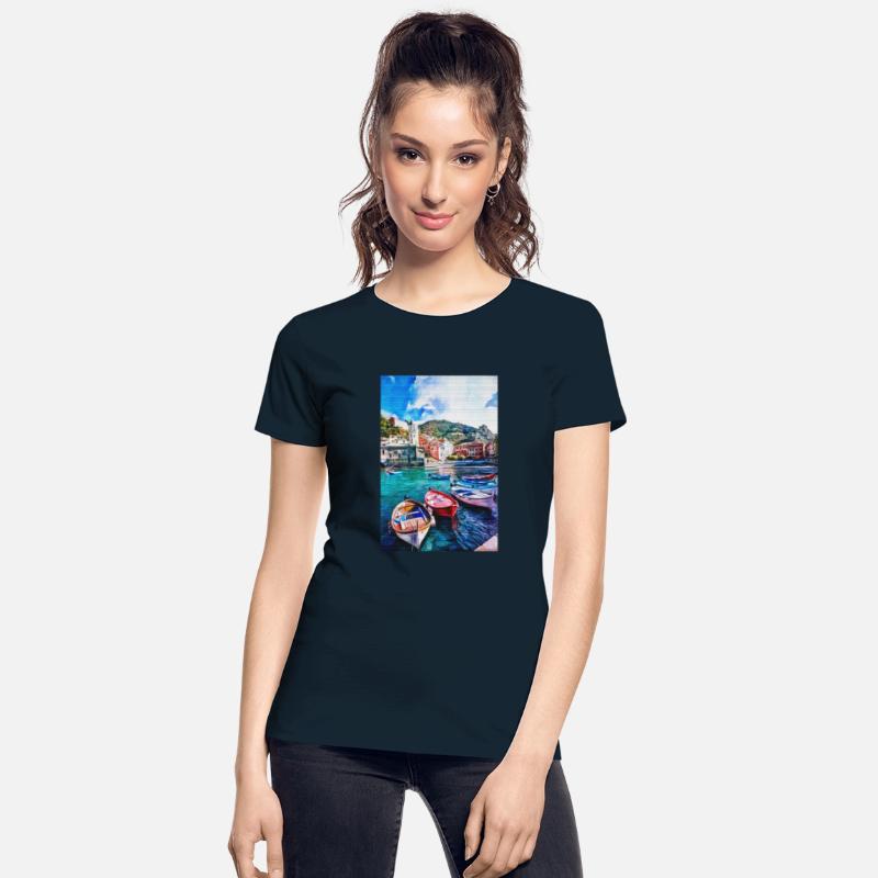 Vintage San Gimignano Siena Painting Cinque Terra