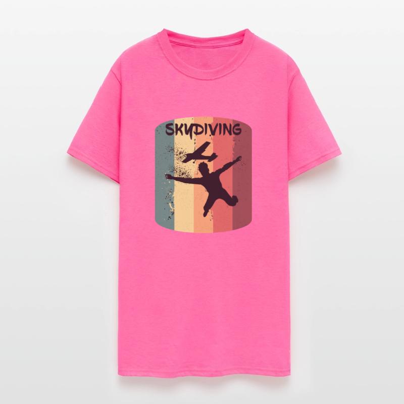 Vintage Skydiving Plane Jumping Parachute Gift