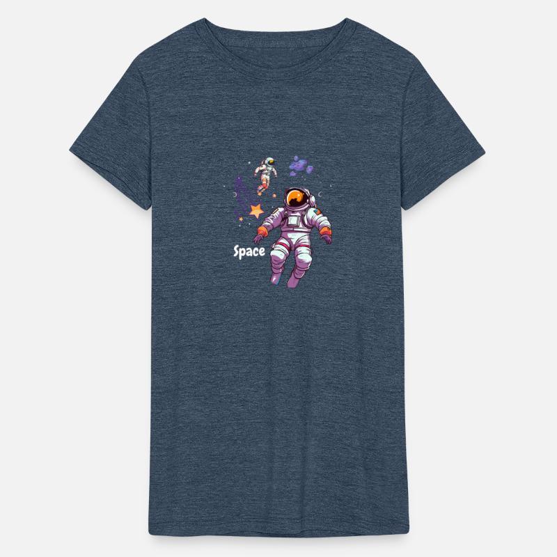 Vintage Space Astronaut Retro T-Shirt _space