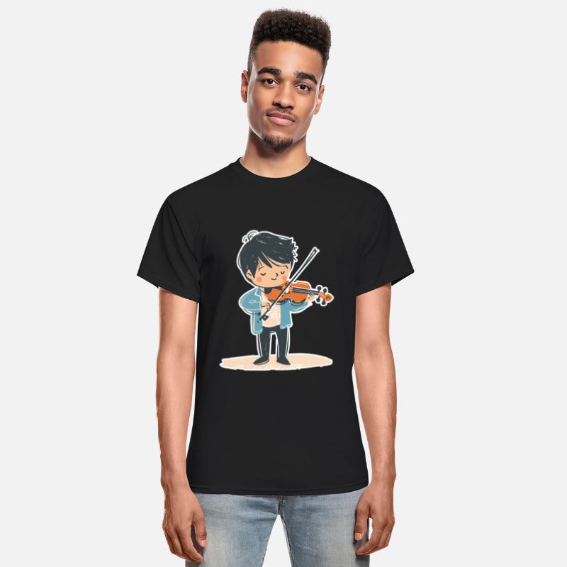 Violin Boy Comic Style