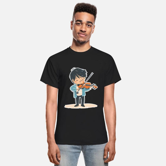 Violin Boy Comic Style