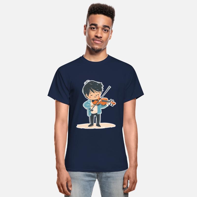 Violin Boy Comic Style