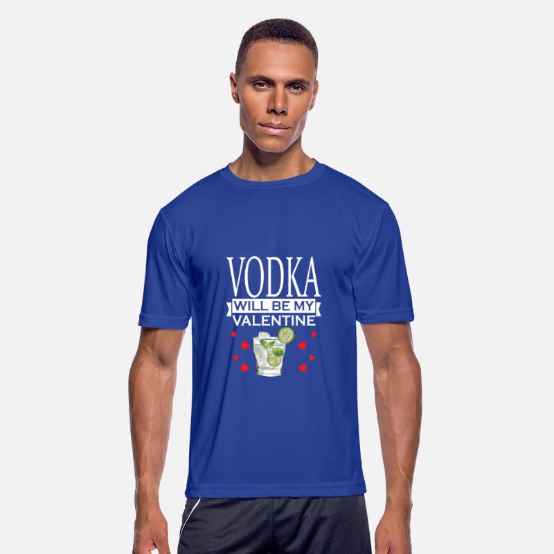 Vodka Will Be My Valentine Funny Drinking