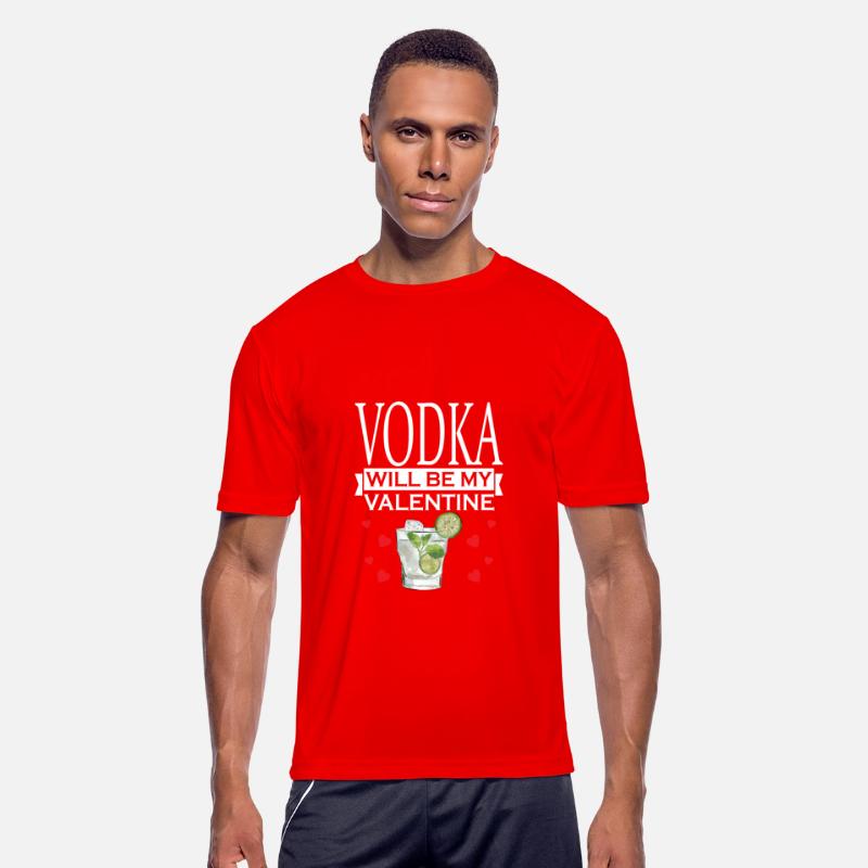 Vodka Will Be My Valentine Funny Drinking