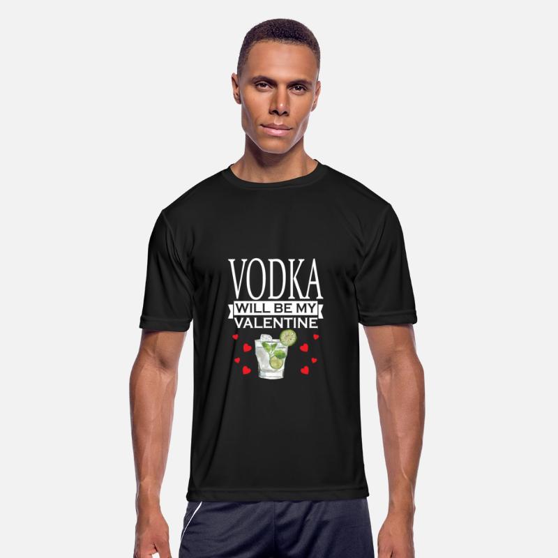Vodka Will Be My Valentine Funny Drinking