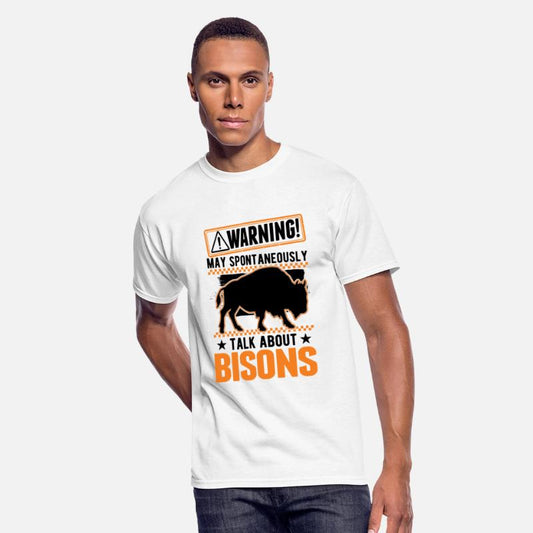 Warning Buffalo Bison Water