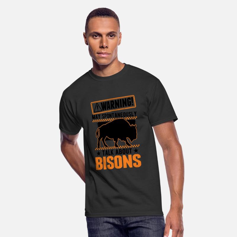 Warning Buffalo Bison Water