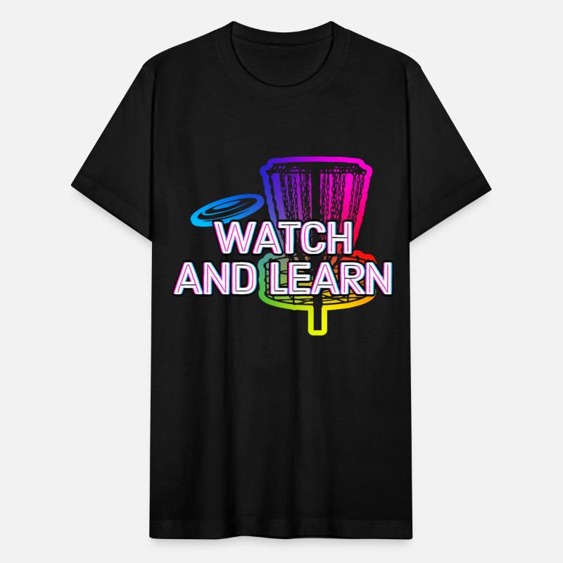 Watch and Learn Disc Golf Outdoor Game Golfer
