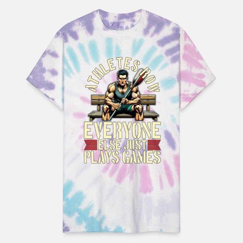 Water Rowing Athletes Row Everyone Else Canoeing