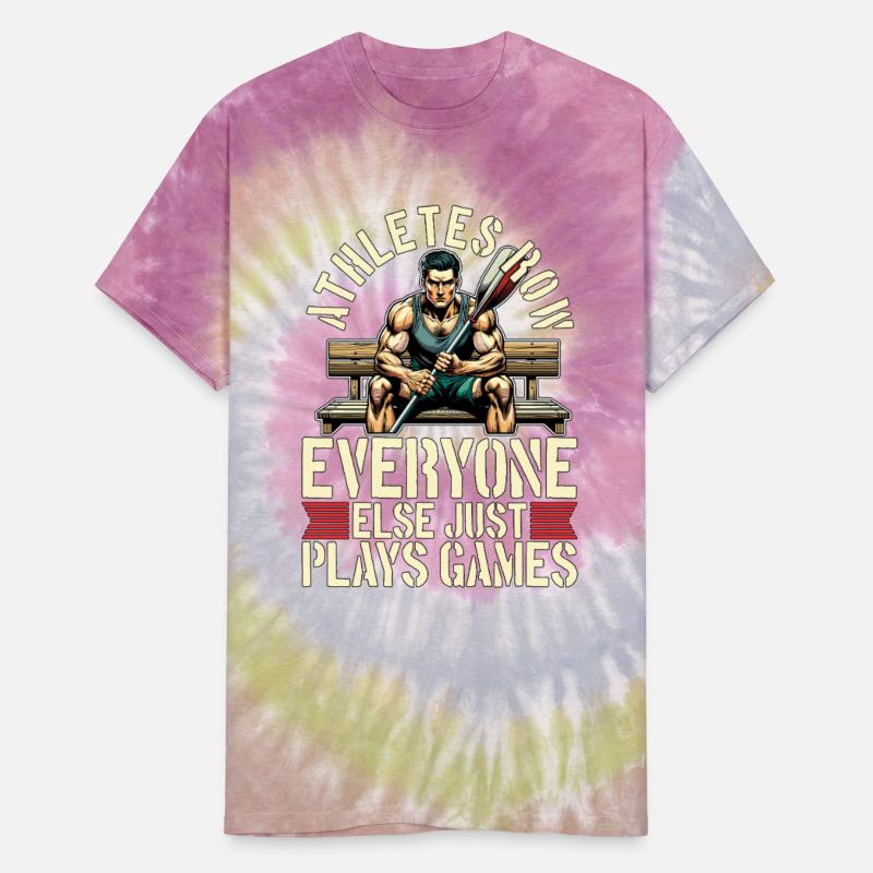 Water Rowing Athletes Row Everyone Else Canoeing