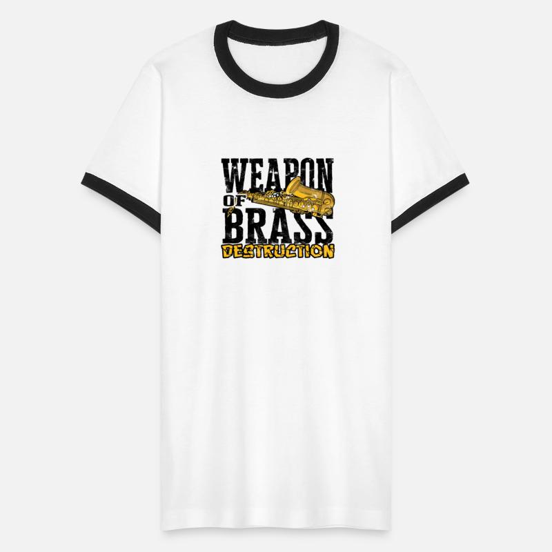 Weapon of brass destruction - saxophonist