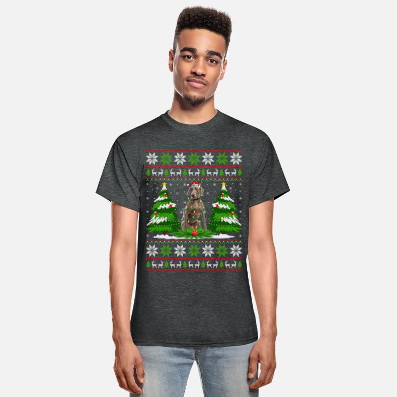 Weimaraner Dog Christmas Tree Lights