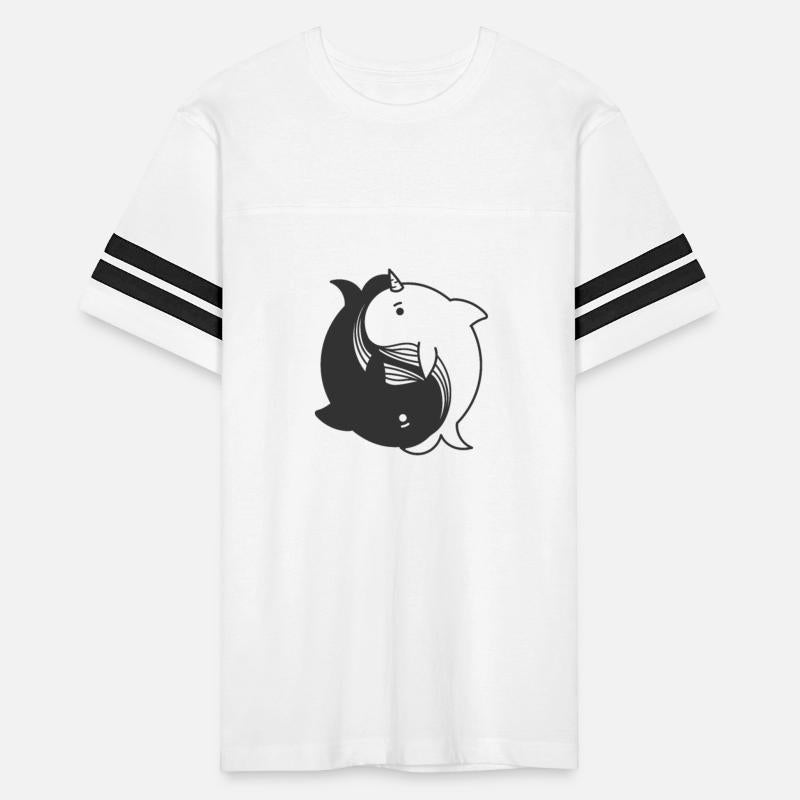 Whales Yin and Yang Symbol