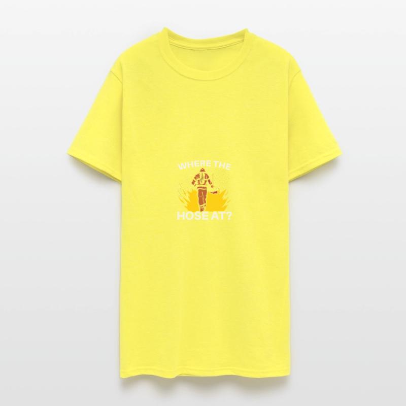 Where The Hose At Firefighting Firefighter Fire