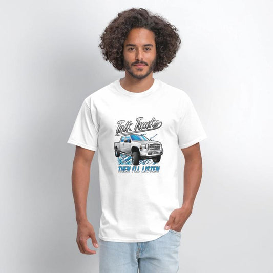 White Ford Truck Talks