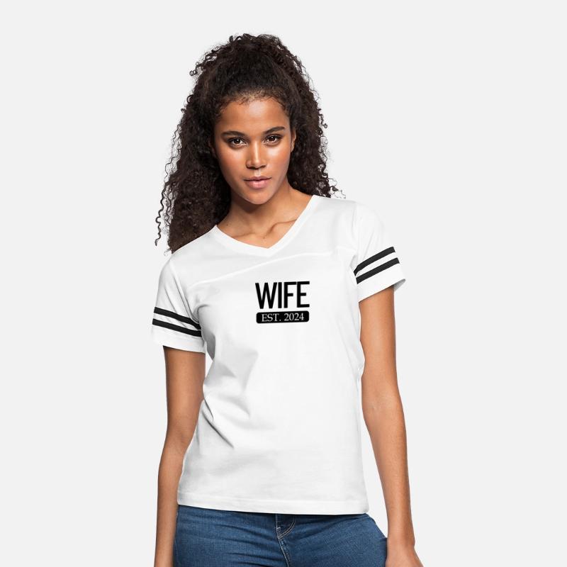 Wife Est. 2024 Matching Couple Married 2024 Wife