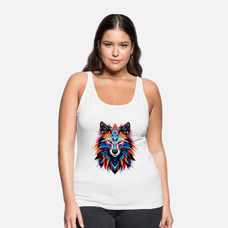 wolf Electric Echoes: Tribal Beasts Awaken in Neon