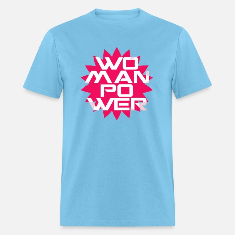 WOMAN POWER GREAT aesthetic green