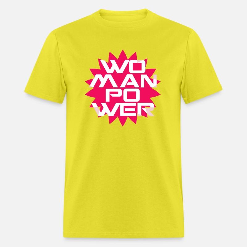 WOMAN POWER GREAT aesthetic green