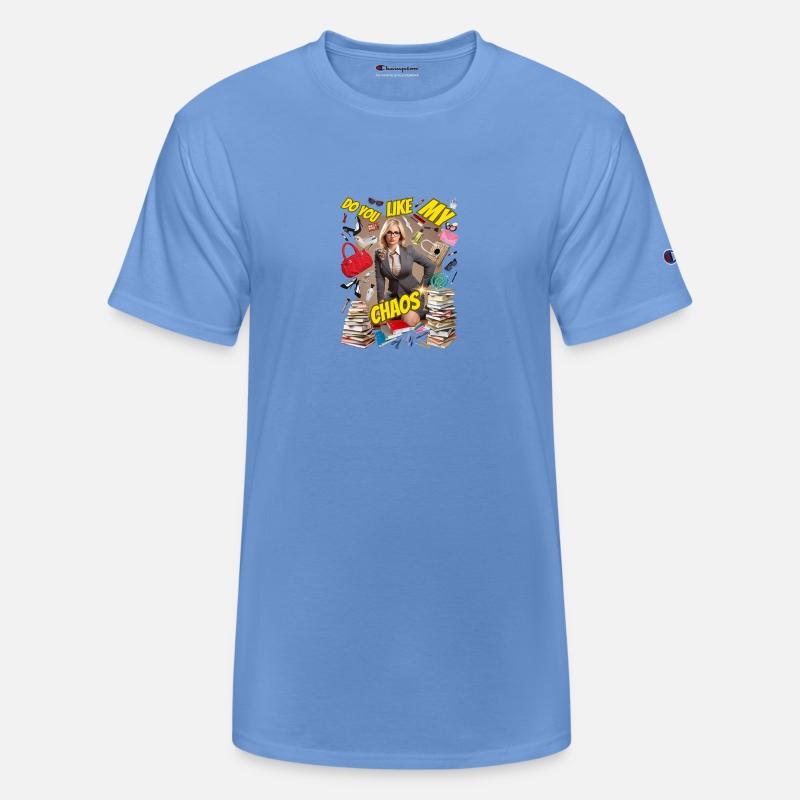 Woman secretary with slogan