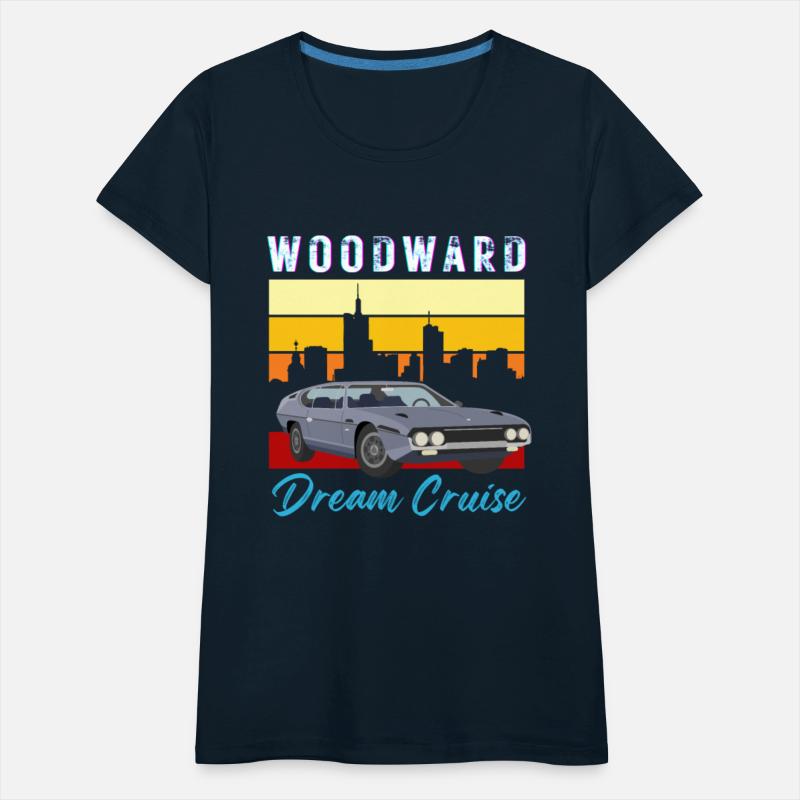 Woodward dream cruise motor show Detroit city